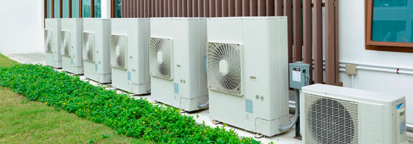 Sistema de ar condicionado comercial